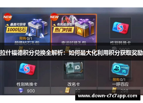 拉什福德积分兑换全解析：如何最大化利用积分获取奖励