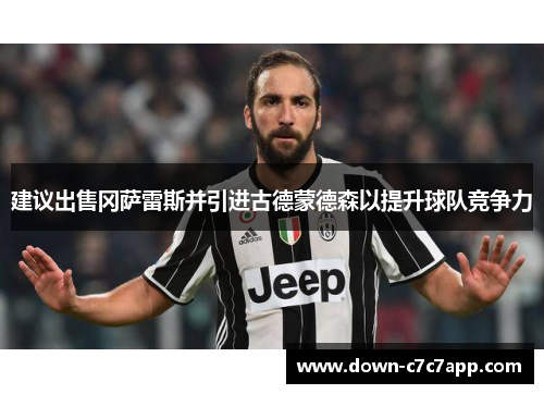 建议出售冈萨雷斯并引进古德蒙德森以提升球队竞争力